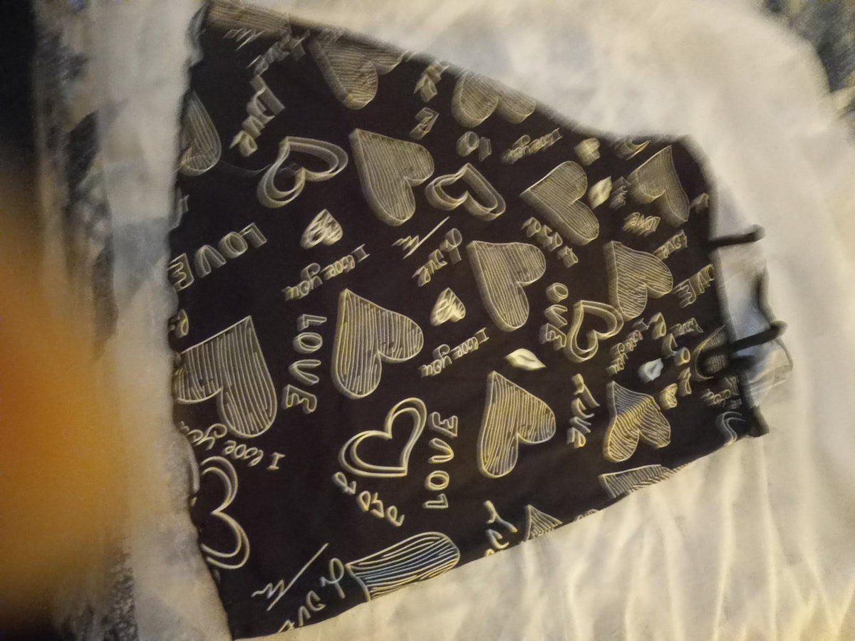 New Black & White Nightgown - Size Medium