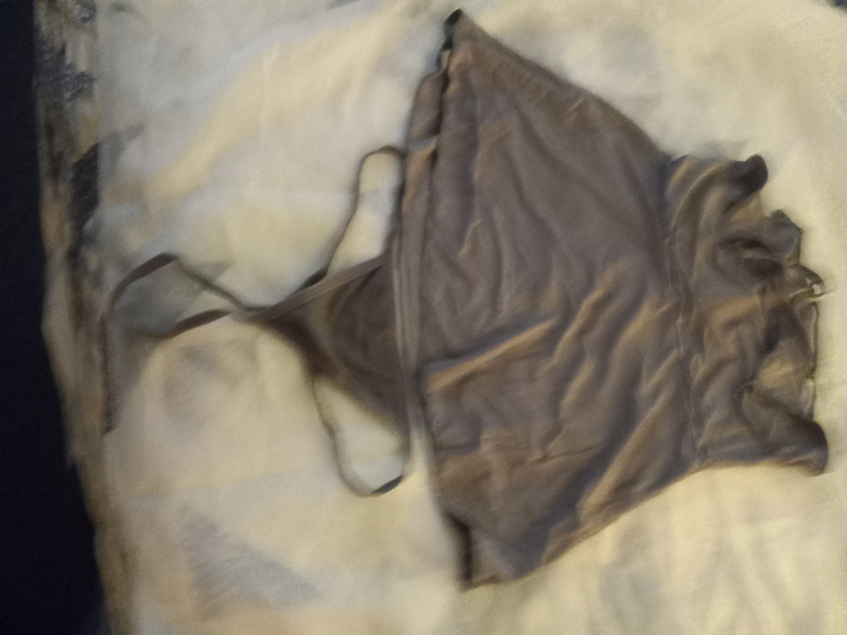 New 2 Piece Gray Nightgown Set - Size Small