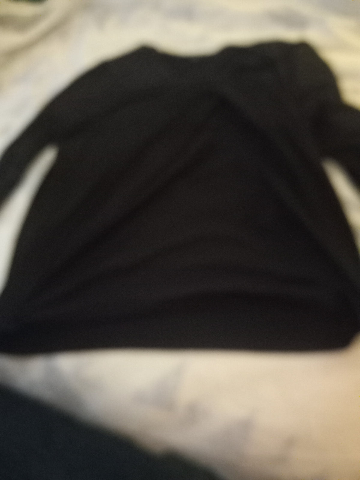 Designers Originals Black Pullover 3/4 Sleeve Tunic - Size Woman 2X
