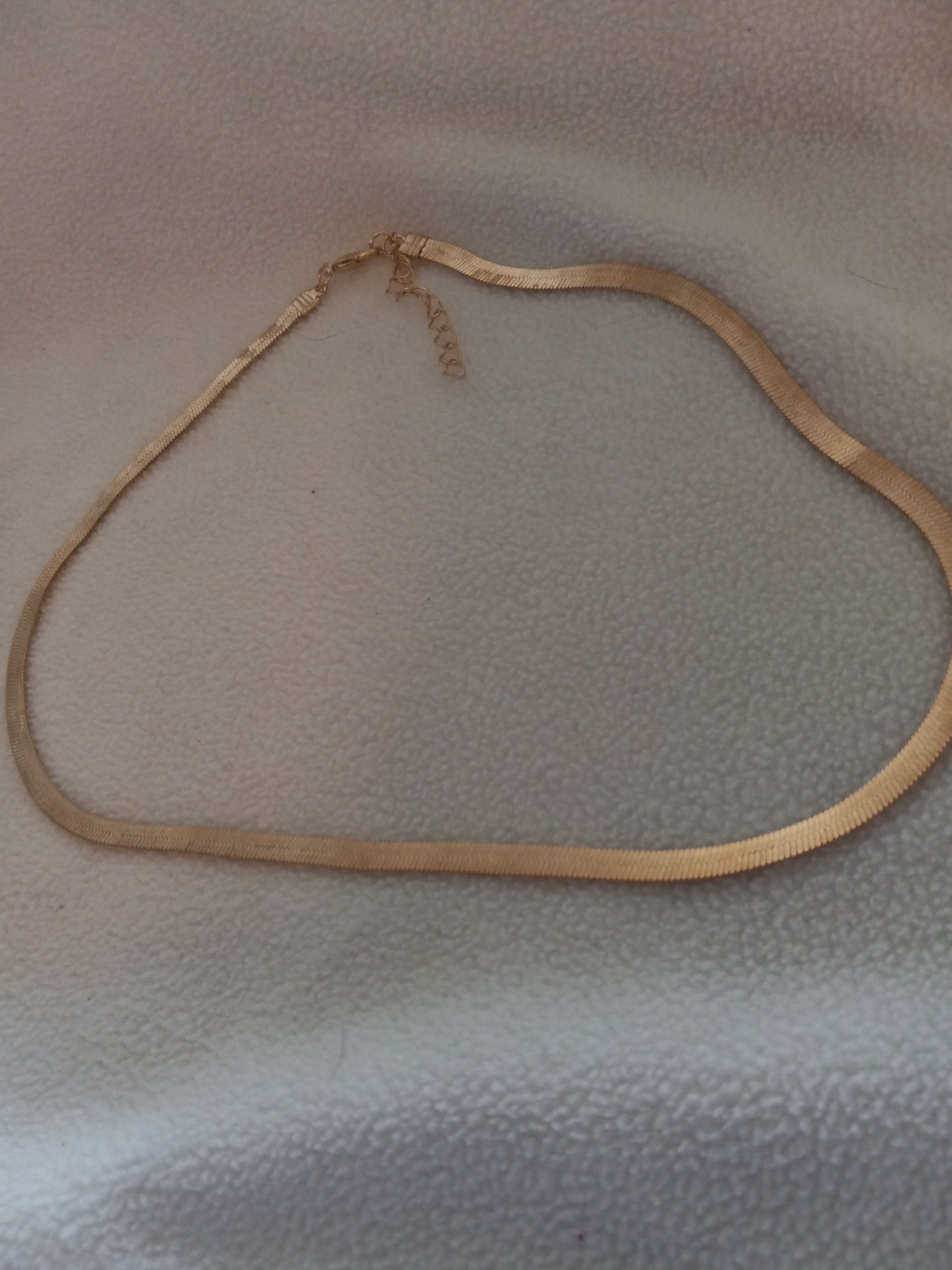 J 24  Gold Choker Necklace