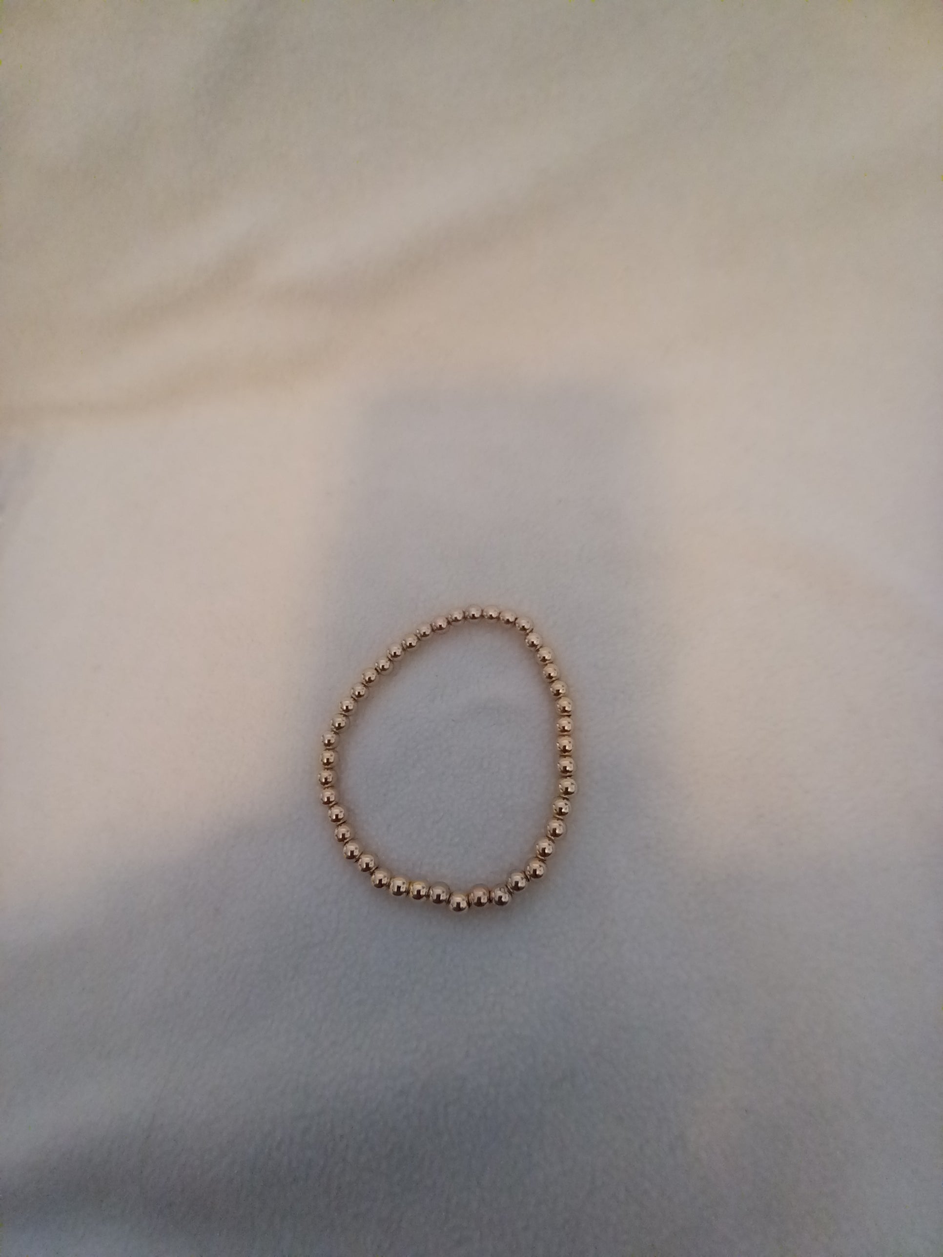 J 80  Gold Bead Bracelet