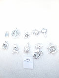 J 95  Lot of 10 Charms for Scrapbooking or Jewelry