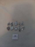 J 9  Lot of 10 Charms for Scrapbooking or Jewelry