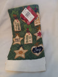 Christmas Dish Towel - Sayings and Stars