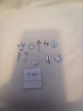 J 16  Lot of 10 Scrapbooking Charms