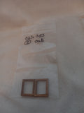 M 4  Dollhouse Miniatures 2 Oak Picture Frames - 1/12 Scale