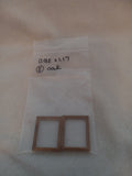 M 5  Dollhouse Miniatures 2 Oak Picture Frames 1/12 Scale