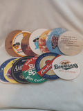 Lot of 22 Assorted Round Drink Coasters
