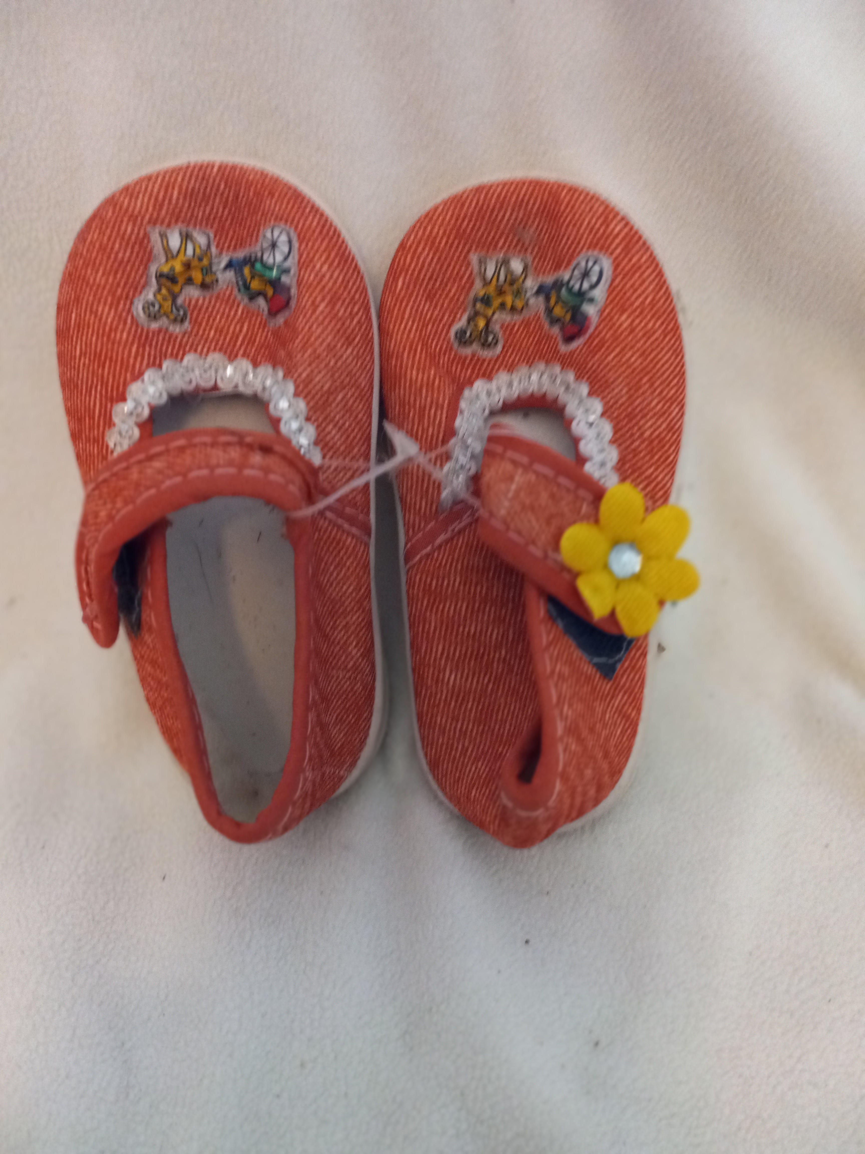 Girls' Sneakers - 5 1/2 inches long