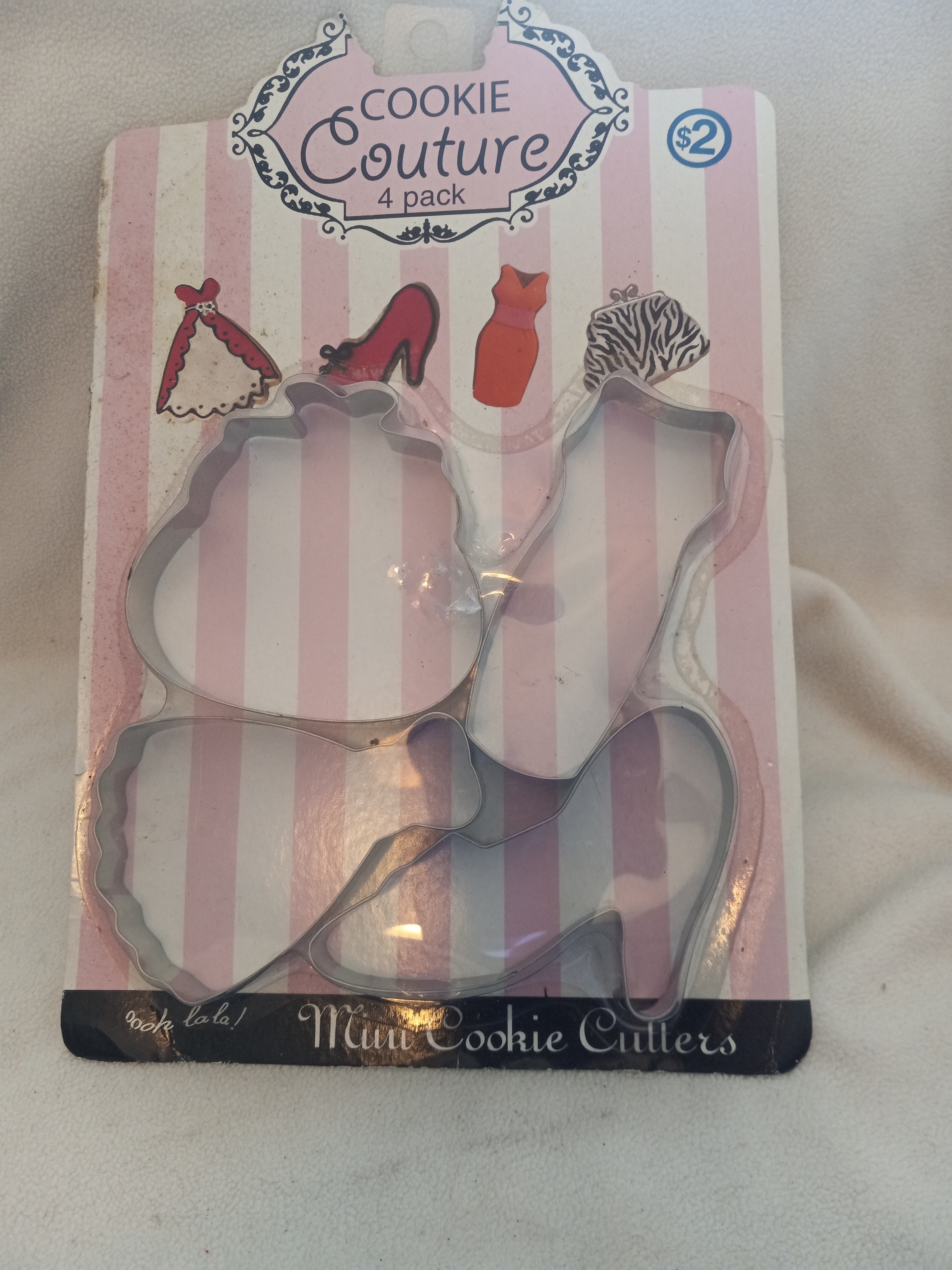 Cookie Couture 4 Pack Cookie Cutters