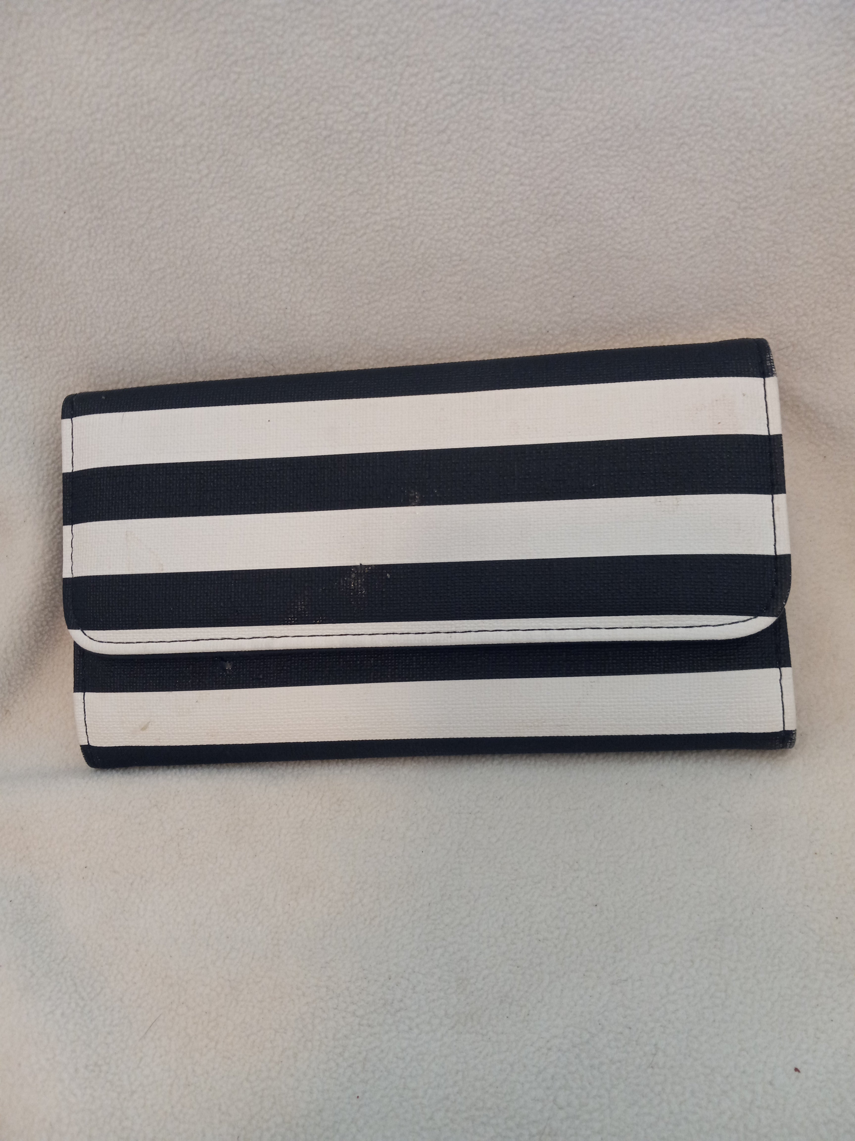 Black and White Clutch Purse