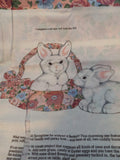 F 200 Cut and Sew Bunnies and Basket Fabric