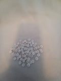 W 18  Lot of 84 Cream Shell Beads