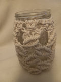Pint Jar Macrame Candle Holder
