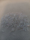 15 Grams Clear Glass Bugle  Beads