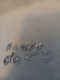 J 204 Lot of 10 Scrapbooking Charms