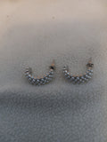 J 226 Silver and Pearls Earrings