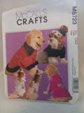 McCall's Crafts M5723 Elegant Pet Coats