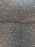 F220  Light Blue Cotton Blend Fabric with Tiny Bows