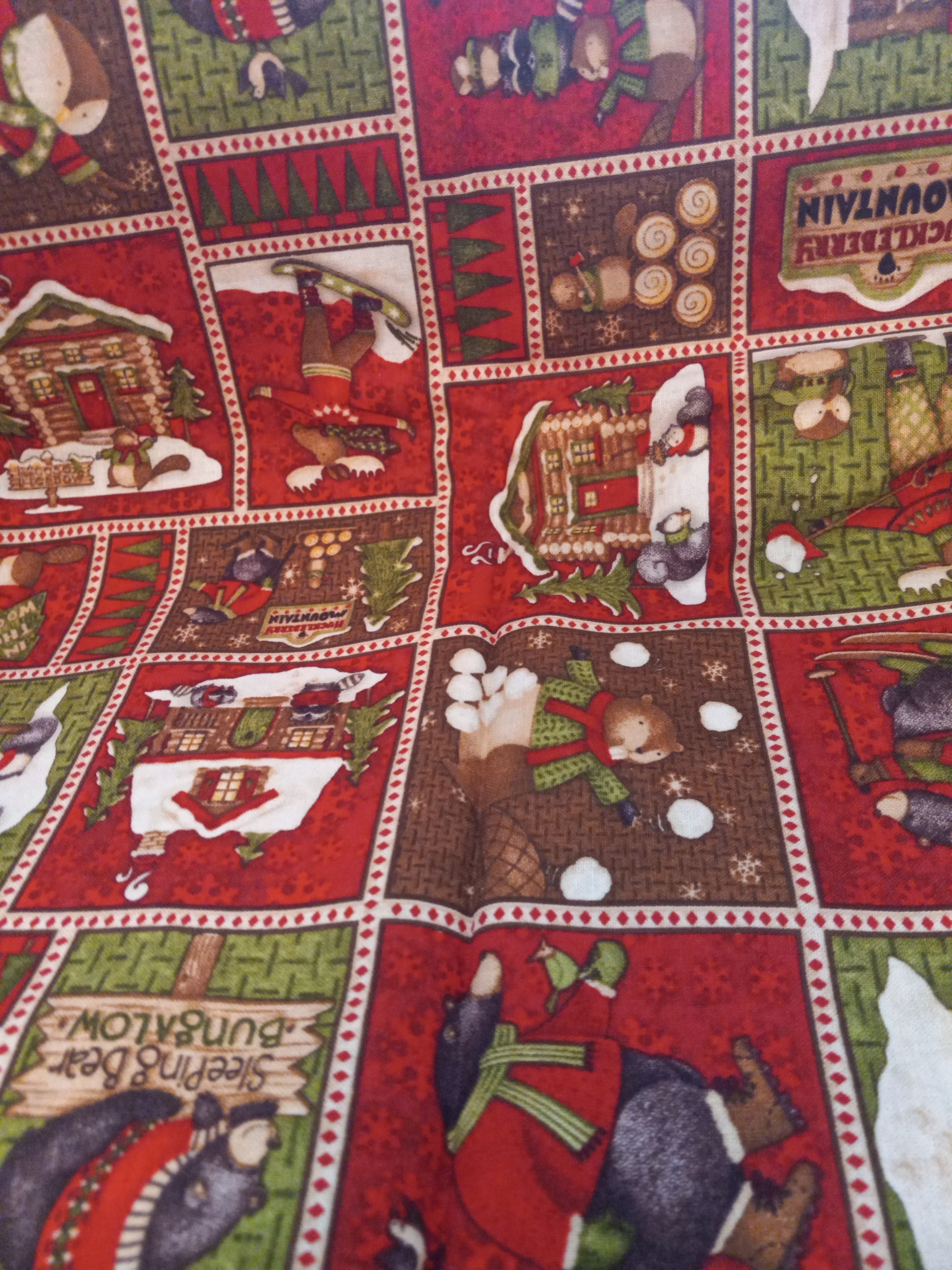 F237  Debbie Mumm Christmas Fabric