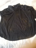 Black Ladies' Pullover Top Size Large