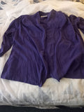 Purple Maggie Lawrence Collection Jacket - Size 26/28