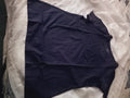 New Navy Blue V Neck Tee - Size XL