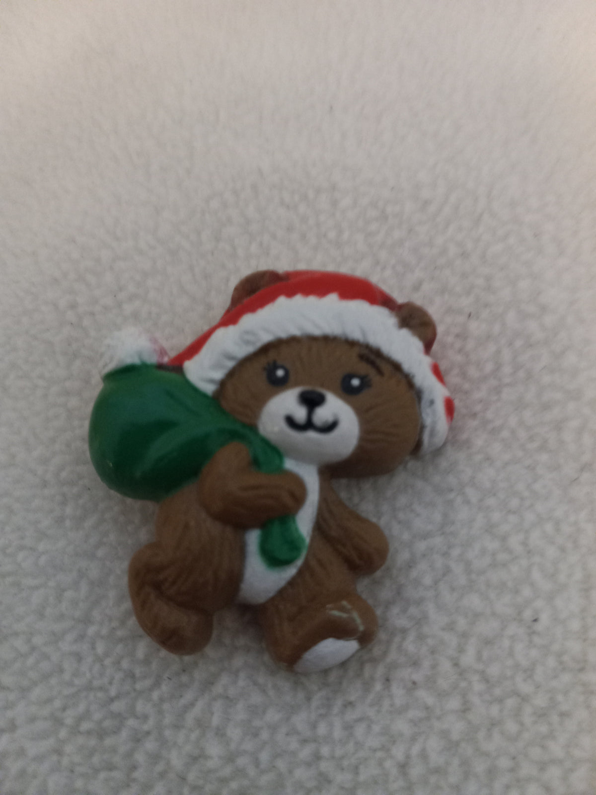 J 267  Santa Teddy Bear Pin