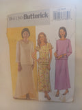 Pattern - Butterick B4130 - Misses' Petite Tops and Skirts - Sizes 14-16-18