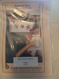 Apple Wood Creations - Sugar and Spice Appliqued Button-on Collar
