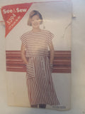 Pattern - See & Saw 5394 - Women's Top and Skirt - Sizes 14-16-18