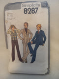 Pattern - Simplicity 8287 - Boy's 3 Piece Suit - Sizes 14 / 16