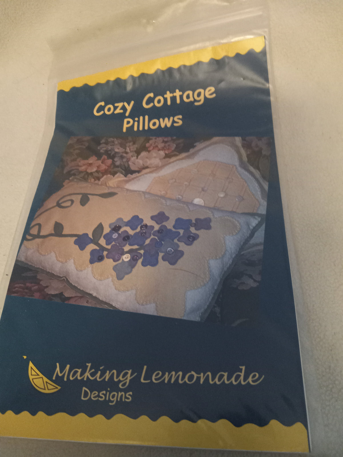 Cozy Cottage Pillow by Making Lemonade Designs