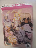 Pattern - Simplicity 4594 - Bunnies and Bears by Erica Grace
