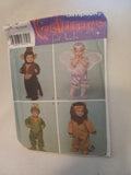 Pattern - Simplicity 4910 - Costumes for Kid's - Sizes 1/2,1,2,3,4