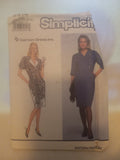 Pattern - Simplicity 9914 - Misses' Dress - Sizes 6-8-10-12-14