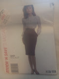 Pattern - McCall's Stitch 'n Save - 4455 - Blouse, Scarf and Skirt - Sizes 8-10-12