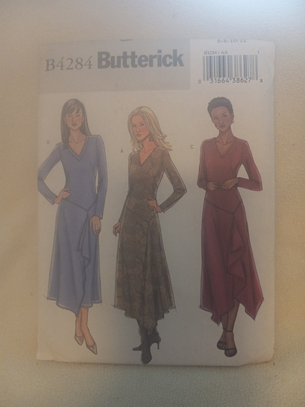 Pattern - Butterick B4284 - Misses' Dress - Sizes 6-8-10-12