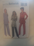 Pattern - Butterick B4296 - Misses'/Misses' Petite Tunic, Belt, Pants - Sizes XS-S-M