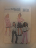 Pattern - Butterick B4338 - Girl's Top, Skirt & Pants - Sizes 12-14-16