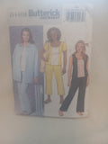 Pattern - Butterick Fast & Easy B4408 - Women's& Petite Petite - Jacket,Top,Pants Sz 18W-24W