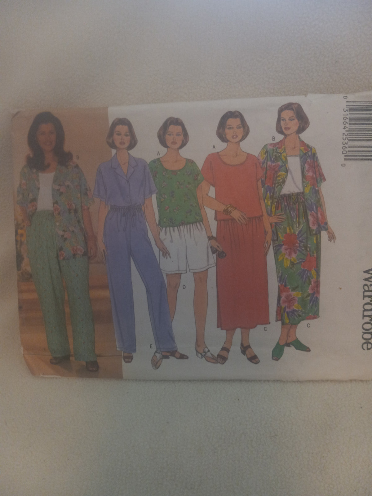 Pattern - Butterick Fast & Easy 4950 - Today's Wardrobe - Sizes 16W,18W,20W