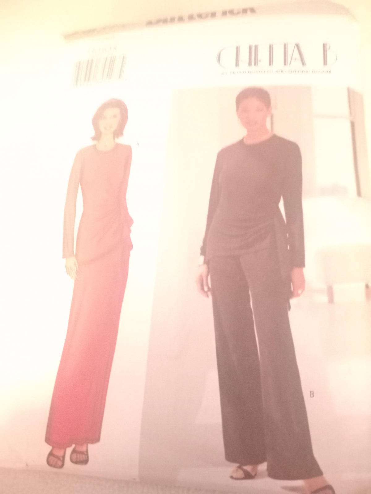 Pattern - Butterick 3371 - Chetta B - Top, Skirt, and Pants - Sizes 14-16-18