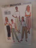 Pattern - Butterick Classics 3791 - Misses'/Misses' Petite Pants - Sizes 6-8-10