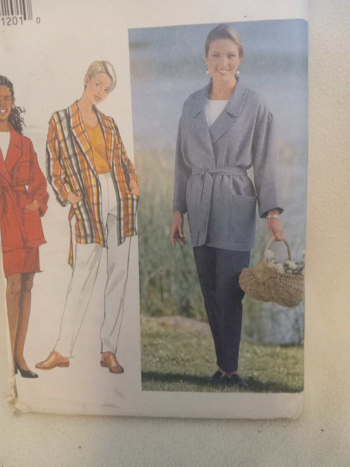 Pattern - Simplicity 7976 - Misses' Jacket, Skirt & Pants - Sizes 6-8-10