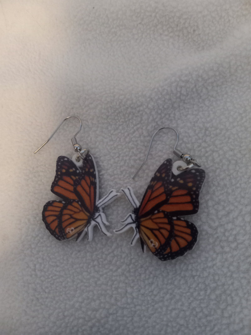 New Butterfly Dangle Earrings