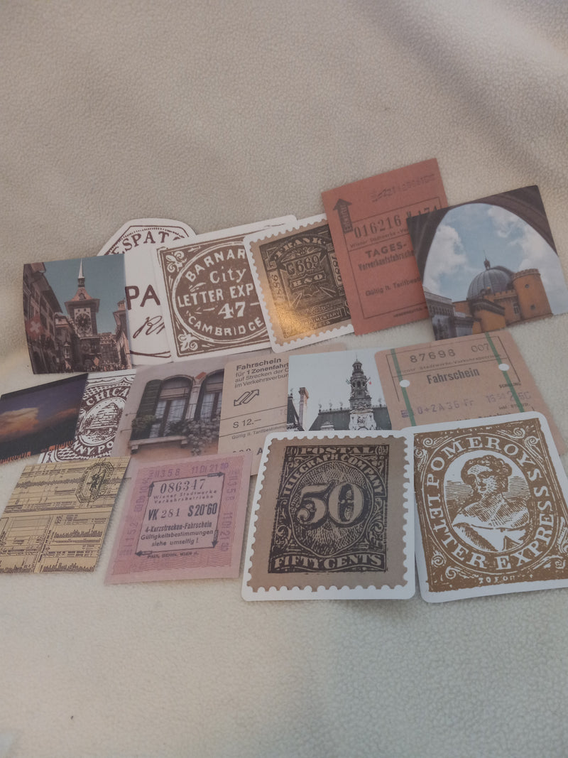 Lot of 16 Medium Scrapbooking Travel Add-ons